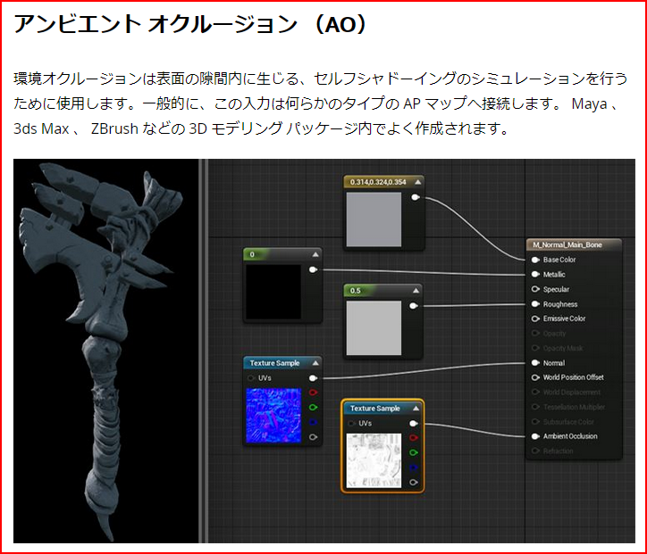 Ue4小ネタ マテリアルのaoってなんだ Hk3d Jp