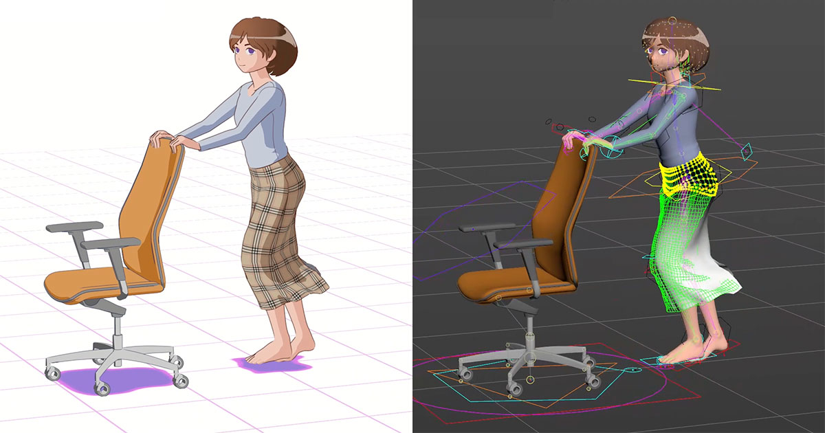 C4dキャラクターアニメーションデモ解説 Hk3d Jp